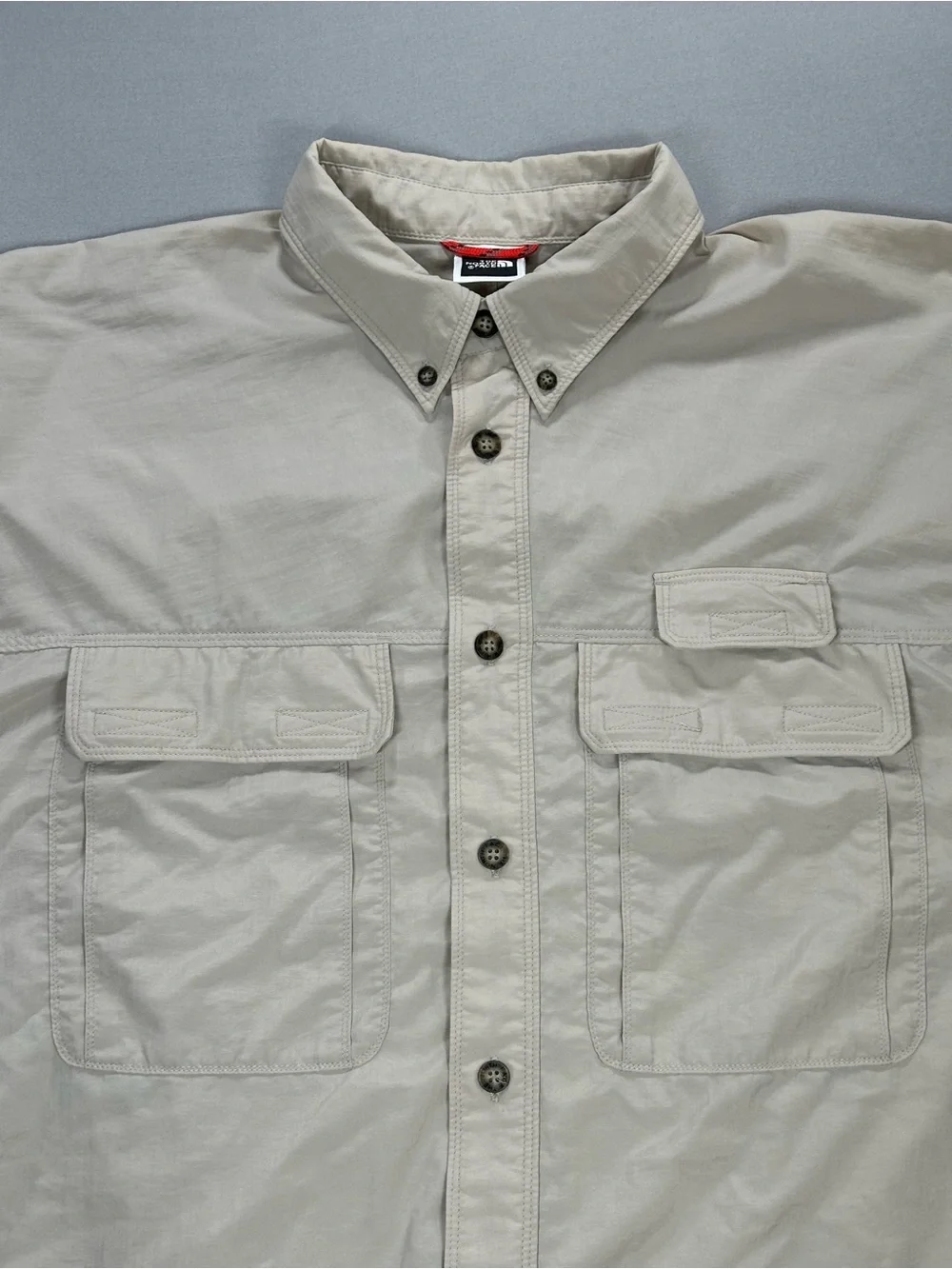 The North Face Utility Outdoor Roll-Tab Sleeve Button Down Shirt - Mens Medium